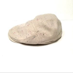 Henschel Hat Co. Newsboy/Golf speckled tan cap L
